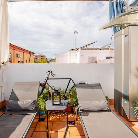 Apartament Atico La Azotea Con Terraza Privada Sewilla Zewnętrze zdjęcie